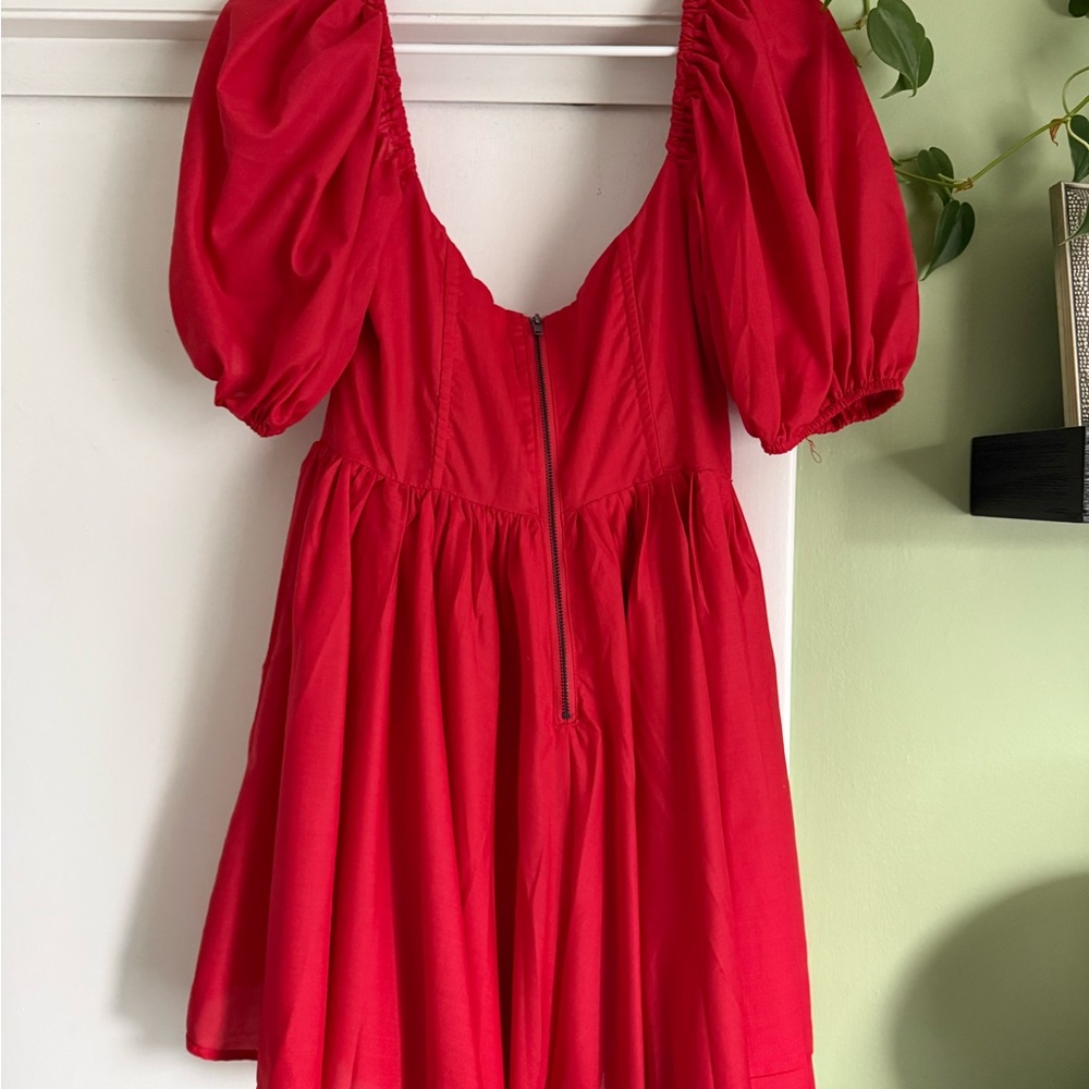 Showpo Vibrant Red Mini Dress - Picture 2 of 4